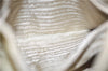 Authentic PRADA VELA SPORT Nylon Leather Shoulder Cross Bag BT0173 Ivory 0377E
