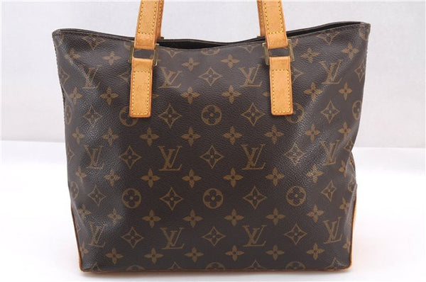 Authentic Louis Vuitton Monogram Cabas Piano Shoulder Tote Bag M51148 LV 0377F