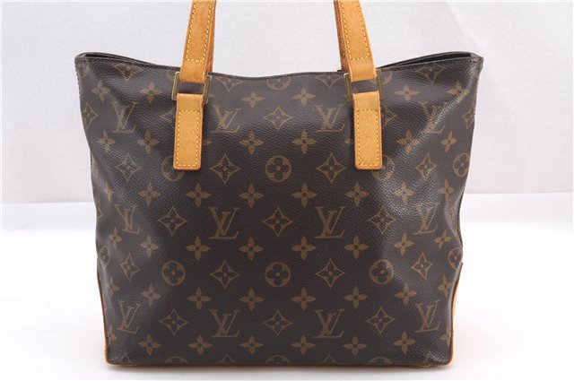 Authentic Louis Vuitton Monogram Cabas Piano Shoulder Tote Bag M51148 LV 0377F