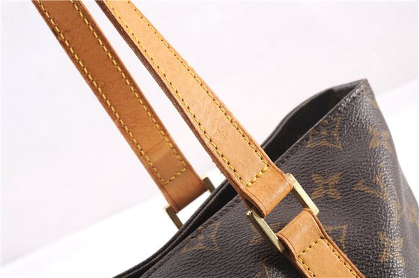 Authentic Louis Vuitton Monogram Cabas Piano Shoulder Tote Bag M51148 LV 0377F