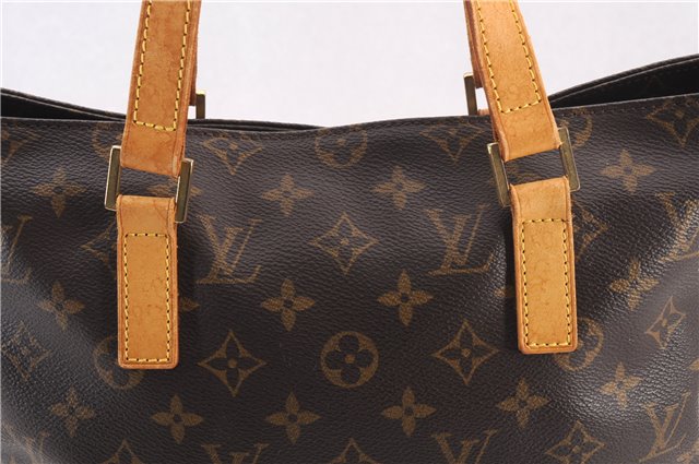 Authentic Louis Vuitton Monogram Cabas Piano Shoulder Tote Bag M51148 LV 0377F