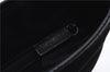 Authentic GUCCI Vintage Shoulder Tote Bag Nylon Enamel Black 0380E
