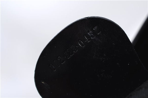 Authentic GUCCI Vintage Shoulder Tote Bag Nylon Enamel Black 0380E