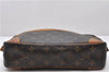 Auth Louis Vuitton Monogram Compiegne 28 Clutch Hand Bag M51845 LV Junk 0382D