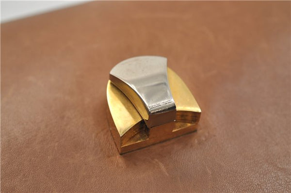 Authentic GUCCI Vintage Shoulder Bag Purse Leather Brown 0382E