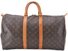 Authentic Louis Vuitton Monogram Keepall 45 Travel Boston Bag M41428 LV 0382F