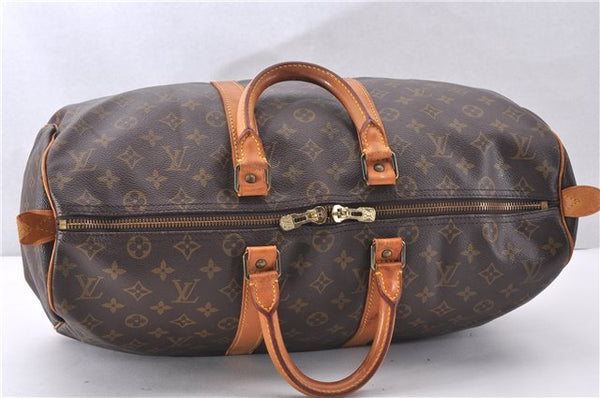 Authentic Louis Vuitton Monogram Keepall 45 Travel Boston Bag M41428 LV 0382F