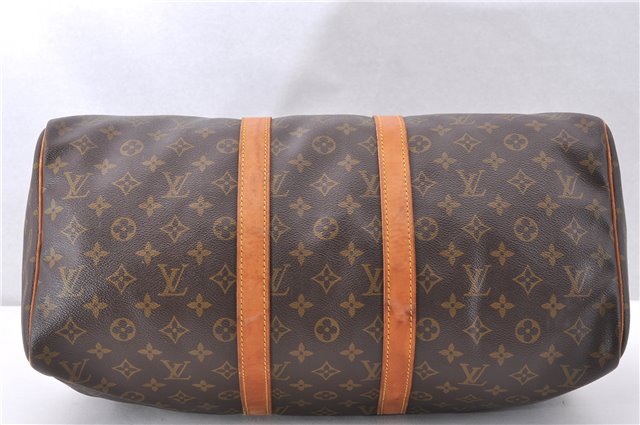 Authentic Louis Vuitton Monogram Keepall 45 Travel Boston Bag M41428 LV 0382F