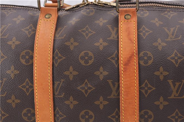 Authentic Louis Vuitton Monogram Keepall 45 Travel Boston Bag M41428 LV 0382F