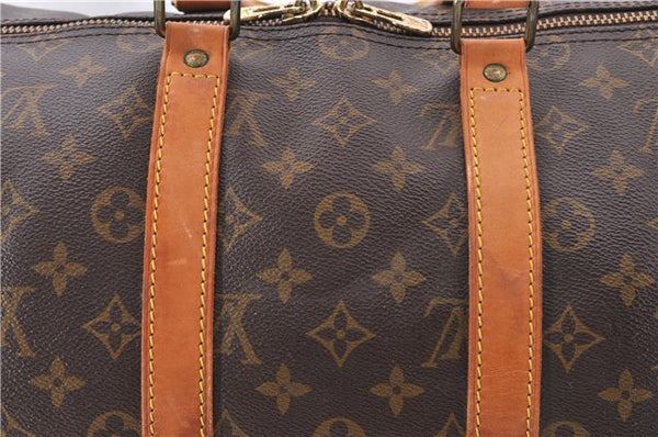 Authentic Louis Vuitton Monogram Keepall 45 Travel Boston Bag M41428 LV 0382F