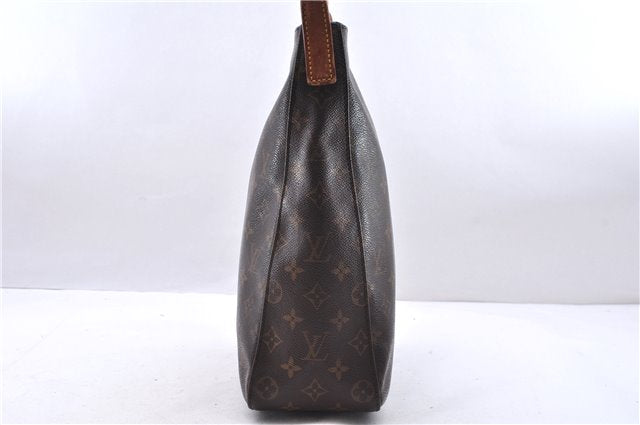 Authentic Louis Vuitton Monogram Looping GM Shoulder Bag M51145 LV 0383E