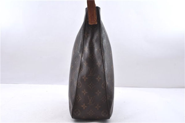 Authentic Louis Vuitton Monogram Looping GM Shoulder Bag M51145 LV 0383E
