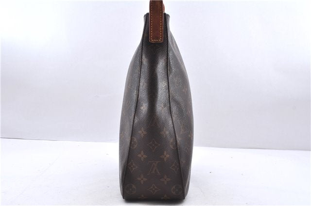 Authentic Louis Vuitton Monogram Looping GM Shoulder Bag M51145 LV 0383E