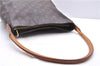 Authentic Louis Vuitton Monogram Looping GM Shoulder Bag M51145 LV 0383E