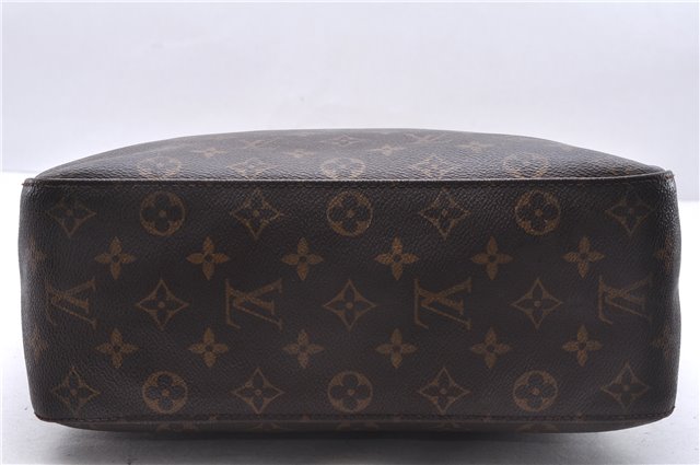 Authentic Louis Vuitton Monogram Looping GM Shoulder Bag M51145 LV 0383E