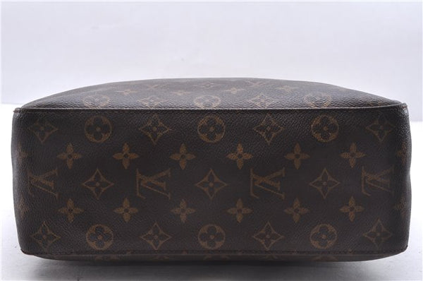 Authentic Louis Vuitton Monogram Looping GM Shoulder Bag M51145 LV 0383E