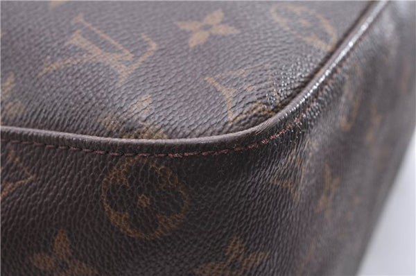 Authentic Louis Vuitton Monogram Looping GM Shoulder Bag M51145 LV 0383E