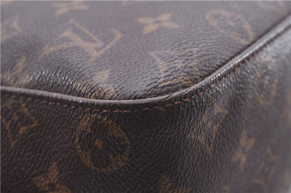 Authentic Louis Vuitton Monogram Looping GM Shoulder Bag M51145 LV 0383E