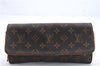 Authentic Louis Vuitton Monogram Pochette Twin GM Clutch Bag M51852 LV 0385D