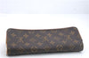 Authentic Louis Vuitton Monogram Pochette Twin GM Clutch Bag M51852 LV 0385D