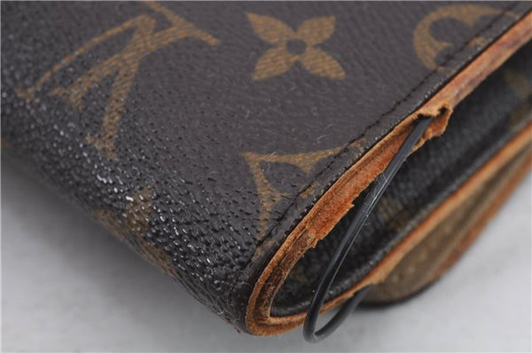 Authentic Louis Vuitton Monogram Pochette Twin GM Clutch Bag M51852 LV 0385D