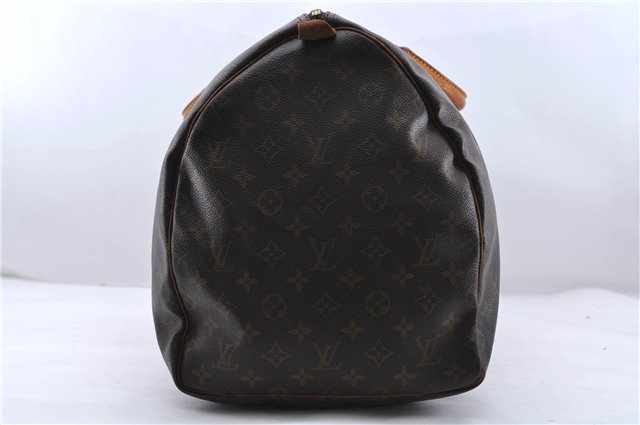 Authentic Louis Vuitton Monogram Keepall 55 Boston Bag M41424 LV 0386D