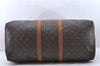 Authentic Louis Vuitton Monogram Keepall 55 Boston Bag M41424 LV 0386D