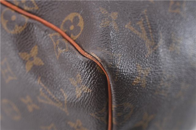 Authentic Louis Vuitton Monogram Keepall 55 Boston Bag M41424 LV 0386D