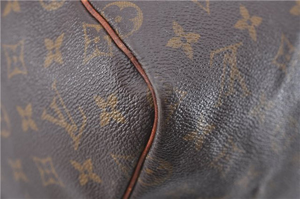 Authentic Louis Vuitton Monogram Keepall 55 Boston Bag M41424 LV 0386D