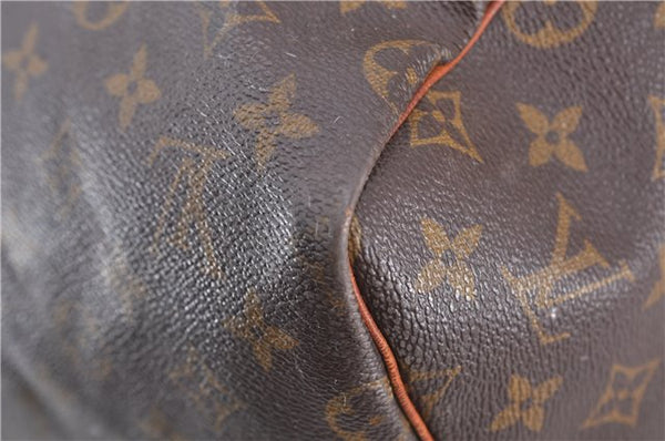 Authentic Louis Vuitton Monogram Keepall 55 Boston Bag M41424 LV 0386D