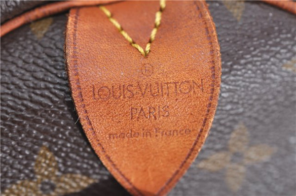 Authentic Louis Vuitton Monogram Keepall 55 Boston Bag M41424 LV 0386D