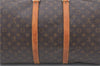 Authentic Louis Vuitton Monogram Keepall 55 Boston Bag M41424 LV 0386D