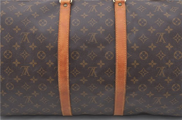 Authentic Louis Vuitton Monogram Keepall 55 Boston Bag M41424 LV 0386D