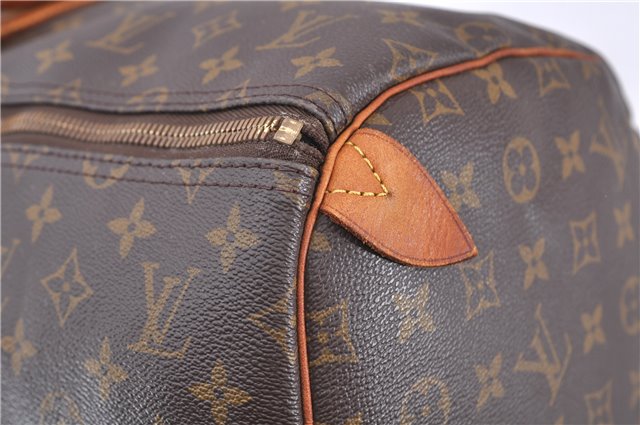 Authentic Louis Vuitton Monogram Keepall 55 Boston Bag M41424 LV 0386D