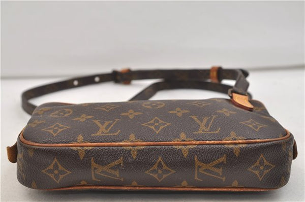 Authentic Louis Vuitton Monogram Marly Bandouliere Shoulder Bag M51828 LV 0388E
