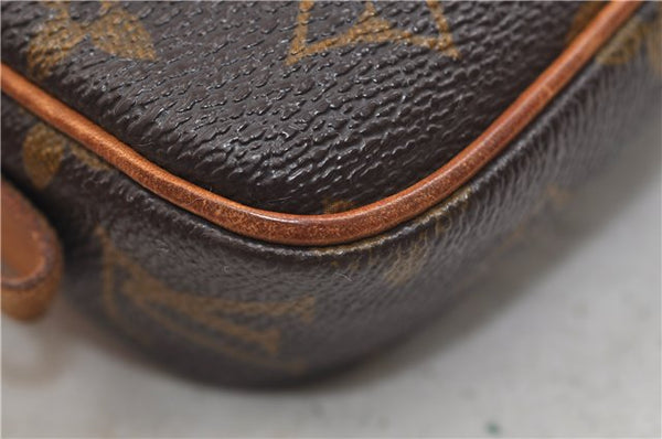 Authentic Louis Vuitton Monogram Marly Bandouliere Shoulder Bag M51828 LV 0388E