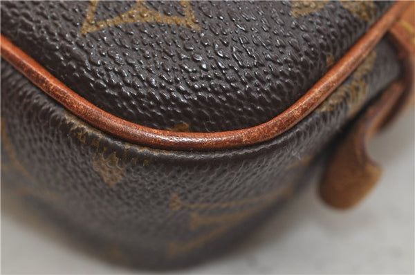 Authentic Louis Vuitton Monogram Marly Bandouliere Shoulder Bag M51828 LV 0388E