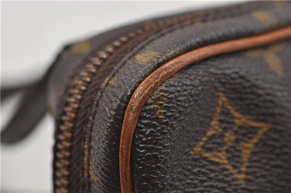 Authentic Louis Vuitton Monogram Marly Bandouliere Shoulder Bag M51828 LV 0388E