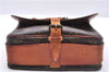 Auth Louis Vuitton Monogram Cartouchiere MM Shoulder Cross Bag M51253 LV 0390E