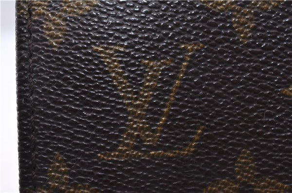 Auth Louis Vuitton Monogram Cartouchiere MM Shoulder Cross Bag M51253 LV 0390E