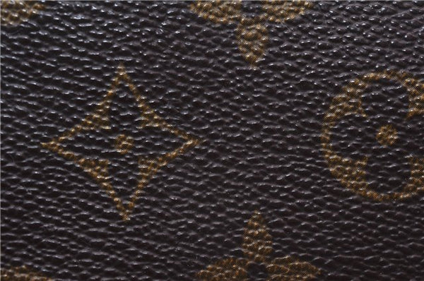 Auth Louis Vuitton Monogram Cartouchiere MM Shoulder Cross Bag M51253 LV 0390E