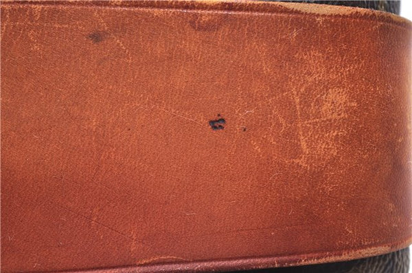 Auth Louis Vuitton Monogram Cartouchiere MM Shoulder Cross Bag M51253 LV 0390E