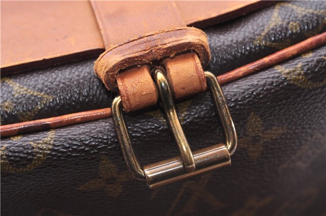 Auth Louis Vuitton Monogram Cartouchiere MM Shoulder Cross Bag M51253 LV 0390E