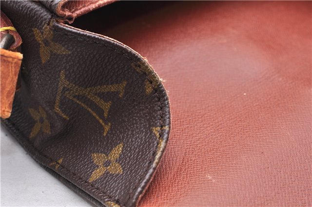 Auth Louis Vuitton Monogram Cartouchiere MM Shoulder Cross Bag M51253 LV 0390E