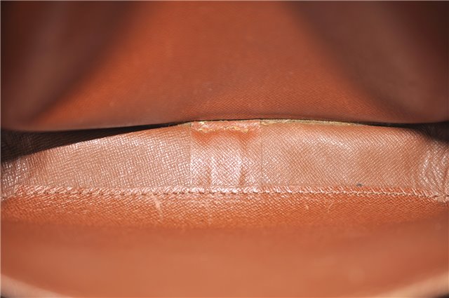 Auth Louis Vuitton Monogram Cartouchiere MM Shoulder Cross Bag M51253 LV 0390E