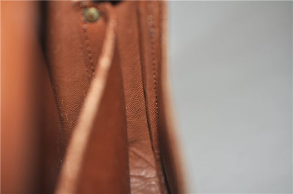 Auth Louis Vuitton Monogram Cartouchiere MM Shoulder Cross Bag M51253 LV 0390E