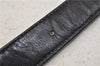 Authentic GUCCI Micro GG Canvas Leather Shoulder Cross Body Bag Black 0392E