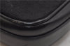 Authentic GUCCI Micro GG Canvas Leather Shoulder Cross Body Bag Black 0392E