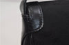 Authentic GUCCI Micro GG Canvas Leather Shoulder Cross Body Bag Black 0392E