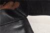 Authentic GUCCI Micro GG Canvas Leather Shoulder Cross Body Bag Black 0392E